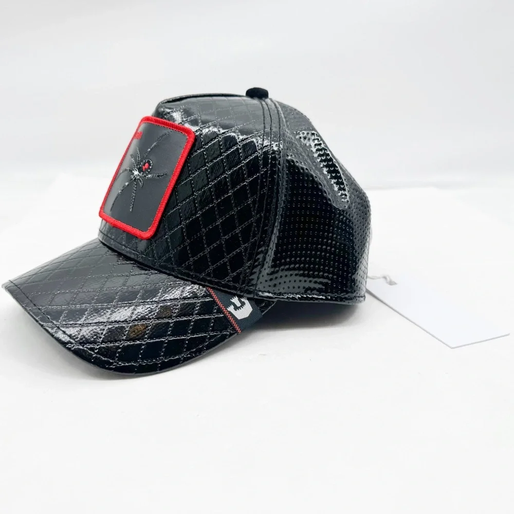 Goorin Bros The Farm Animal Trucker “Safe Word” Biter Spider Trucker Hat - Picture 2 of 16